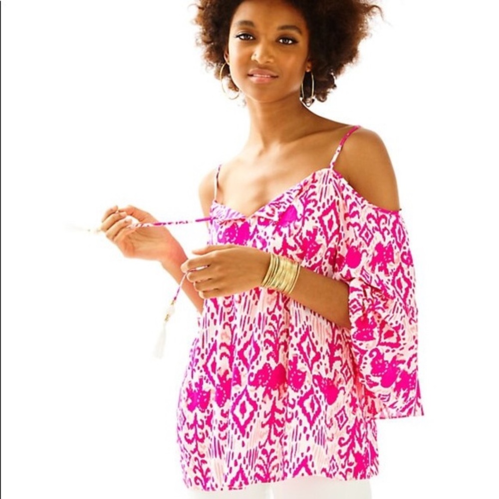 LILLY PULITZER 'TON OF FUN' ALANNA TOP!!